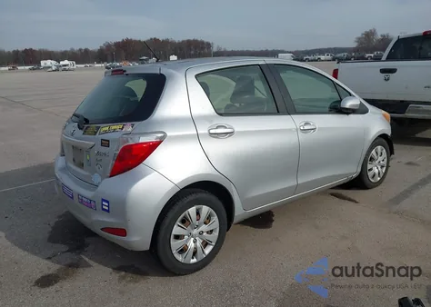 2012 Toyota Yaris Le z USA, uszkodzony, nr VIN JTDKTUD37CD537716